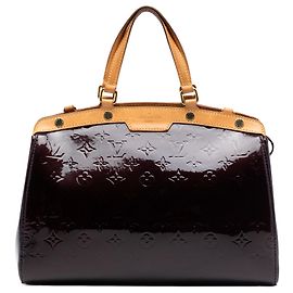 Louis Vuitton Purple Monogram Vernis Brea MM