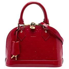 Louis Vuitton Alma BB in Vernis Monogram Rouge