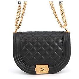 Borsa a Spalla con Catena Chanel Black