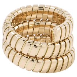 Bulgari Anello Tubogas in oro giallo 18K Bvlgari