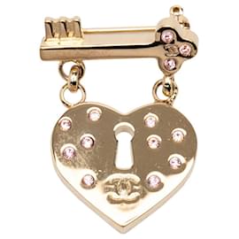 Spilla Chanel Coco Mark Heart Key Motif