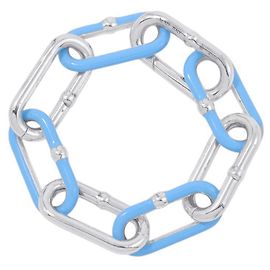 Bracciale Charm Azzurro Bottega Veneta