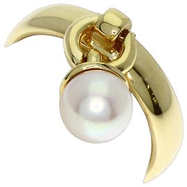 Tiffany & Co. Door Knock Pearl Ring aus 18K Gelbgold