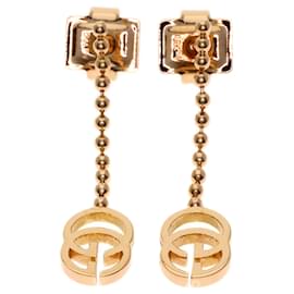 Orecchini Gucci GG Running Chain in oro rosa 18K