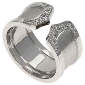 Cartier 2C Ring LM Diamant in 18K Weißgold