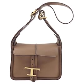 Bolso de hombro con solapa Tod's T-Timeless