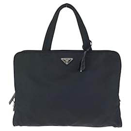 Valigetta in nylon Tessuto con logo Prada