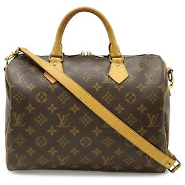 Sac à main Louis Vuitton Monogram Speedy Bandouliere 30