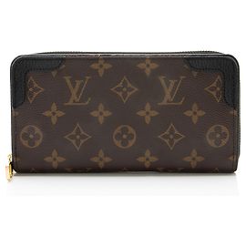 Portafoglio Zippy Retiro in tela Monogram Louis Vuitton
