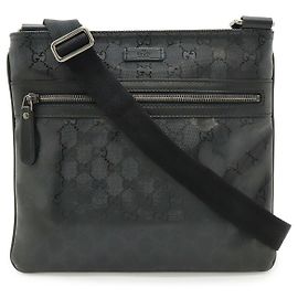 Borsa a tracolla Gucci GG Imprime PVC/Pelle