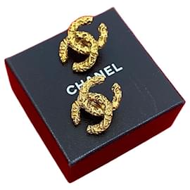 Orecchini Chanel Coco Mark dorati
