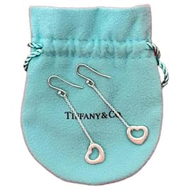 Tiffany & Co Orecchini Open Heart in argento di Tiffany&Co.