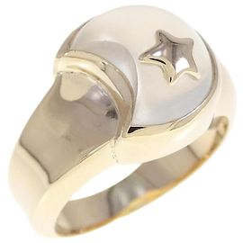 Autre Marque STAR JEWELRY K14 Gelbgold Mondsteinring