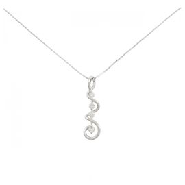 Autre Marque Collana in platino e diamanti