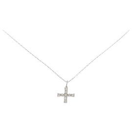 Autre Marque Collier en platine et diamants