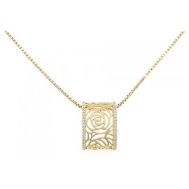 Autre Marque Collana con diamanti rosa Au750