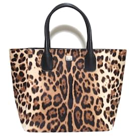 Dolce & Gabbana Dolce&Gabbana Leopard Calf Hair Tote Bag