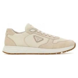 Prada Sneakers in nylon e scamosciato
