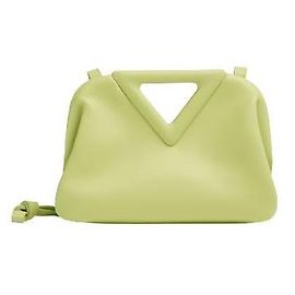 Bottega Veneta Sac à main Small Point Triangle Top Handle en seagrass reconditionné