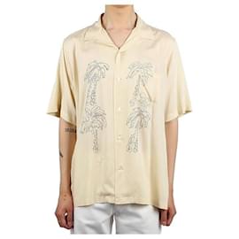 Camicia a maniche corte hawaiana ricamata - Céline
