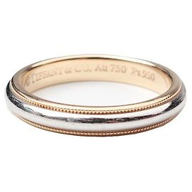 Tiffany & Co Milgrain Ring aus Gelbgold