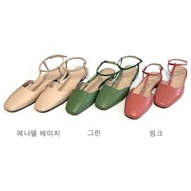 Gucci Flache Lederschuhe