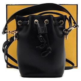 Mini Borsa Bucket Montrezzo con coulisse e Borsa a tracolla Crossbody - Fendi