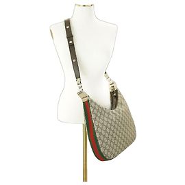Gucci Borsa a Spalla Medium in Tela Beige