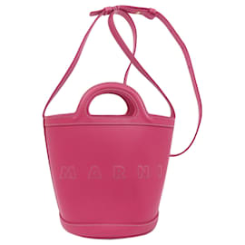 Borsa a secchiello Marni - Pelle di vitello rosa