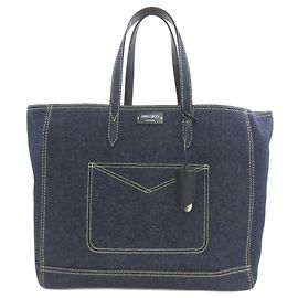 Borsa Tote Jimmy Choo Denim Logo