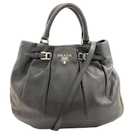 Borsa a 2 modi in pelle da donna Prada