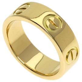 Bague Love Band de Cartier en or jaune 18K