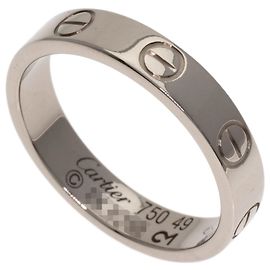 Cartier Mini Love Ring aus 18K Weißgold