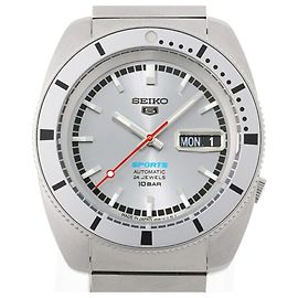 Seiko 5 Sports SBSA269 Silver Automatic Watch