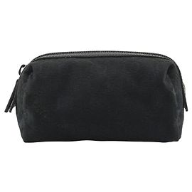 Gucci Black GG Canvas Pouch