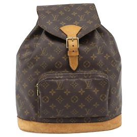 Louis Vuitton Vintage Montsouris Monogram Canvas GM