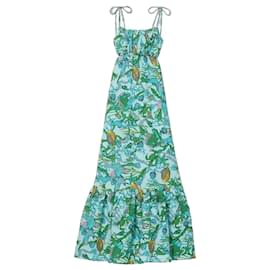 Vestido Maxi Kate Spade New York Under The Sea con tirantes