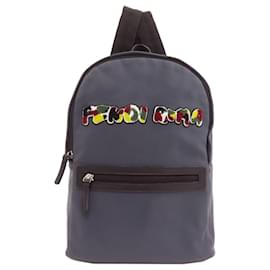 Zaino Fendi Logo Patch