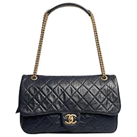 Chanel Borsa Shiva Jumbo Classic Flap Nero