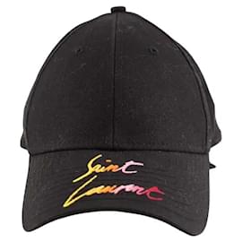 Schwarze Kappe - Saint Laurent