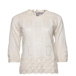 Zadig & Voltaire deluxe, top avec détails en dentelle