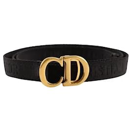 Schwarzer Stoffgürtel - Dior