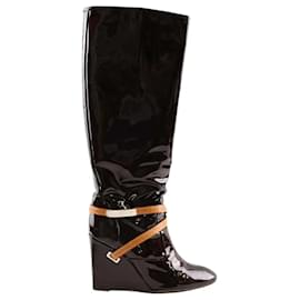 Louis Vuitton Braune Stiefel
