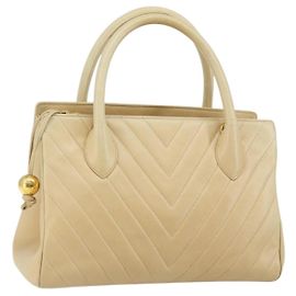 Chanel V Stitch Leather