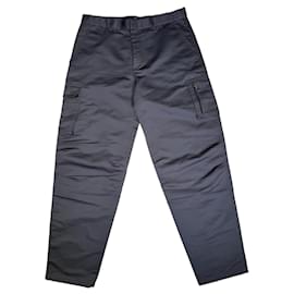 Pantaloni Cargo Louis Vuitton cotone tecnico grigio antracite taglia 42 ottime condizioni