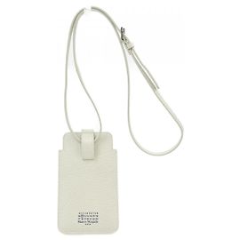 Maison Martin Margiela Funda de teléfono de piel de becerro Maison Margiela S56UI0211