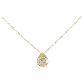 Autre Marque Collana con diamante Au750