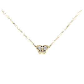 Autre Marque Collana Butterfly in Diamanti Au750