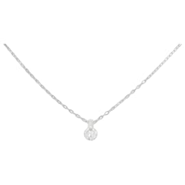 Autre Marque Collana solitario con diamante PT850