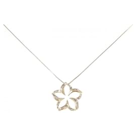 Autre Marque Collana a fiore in oro giallo 14K